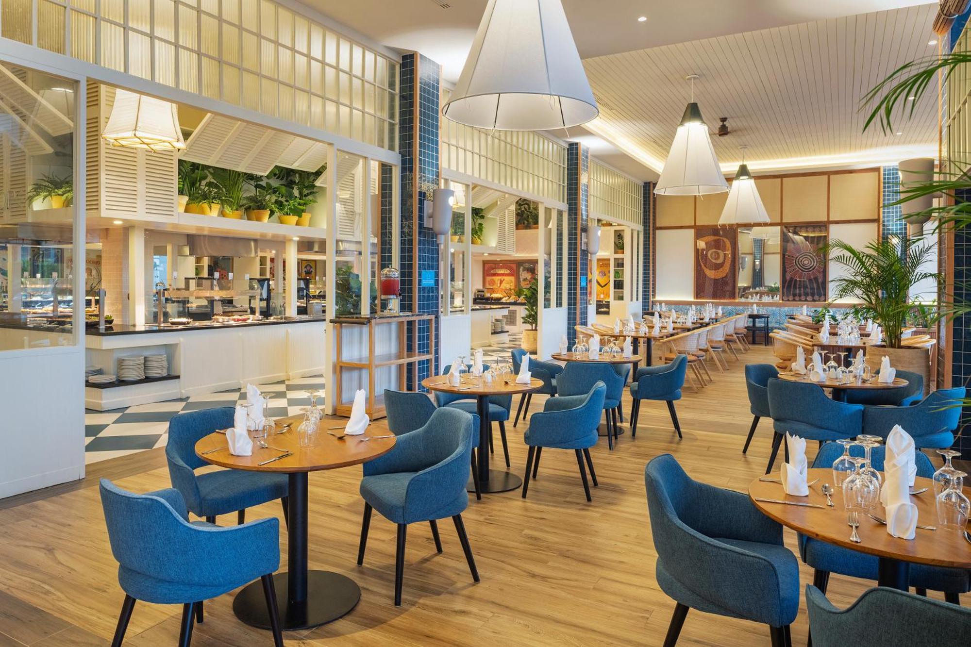 فندق Ocean Eden Bay (Adults Only) Spring Rises المظهر الخارجي الصورة The restaurant