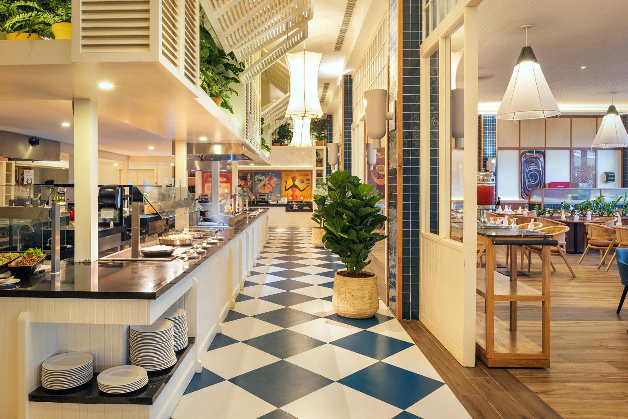 فندق Ocean Eden Bay (Adults Only) Spring Rises المظهر الخارجي الصورة The restaurant